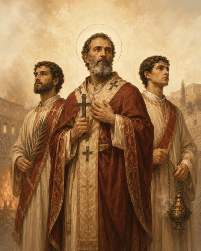 Szent Fructuosus, Augurius és Eulogius vértanúk